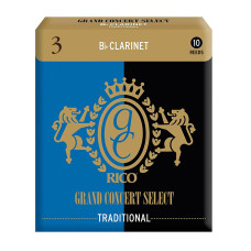 D`ADDARIO Grand Concert Select - Bb Clarinet #3.0 - 10 Pack