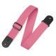 LEVY'S M8POLY-PNK CLASSICS SERIES POLYPROPYLENE GUITAR STRAP (PINK) Ремінь для гітари