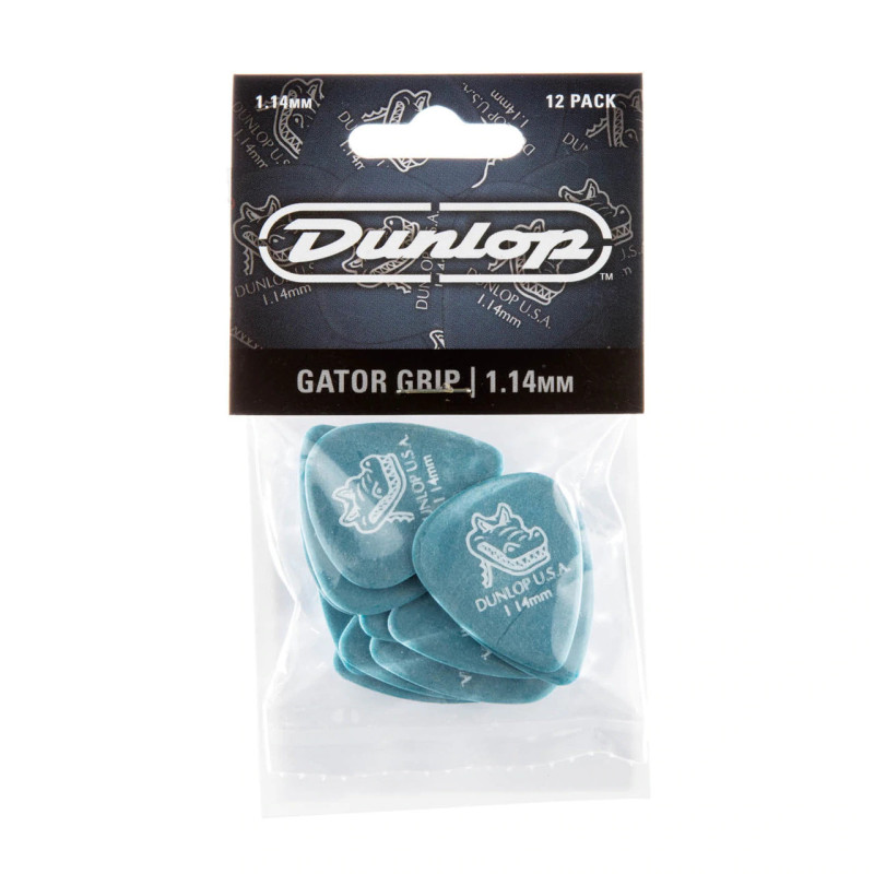 DUNLOP GATOR GRIP PICK 1.14MM Медіатори