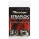 DUNLOP SLS1031N STRAPLOK STRAP RETAINERS DUAL DESIGN - NICKEL