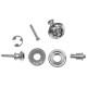 DUNLOP SLS1031N STRAPLOK STRAP RETAINERS DUAL DESIGN - NICKEL