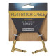 ROCKBOARD Gold Series Flat Patch Cable (10 cm)