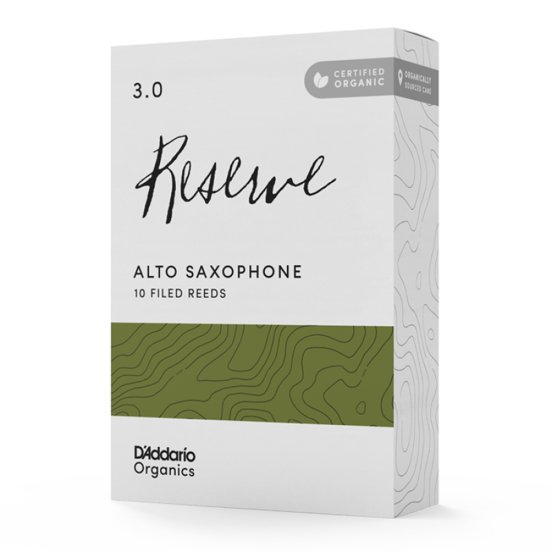 D`ADDARIO Organic Reserve - Alto Sax #3.0 - 10 Box