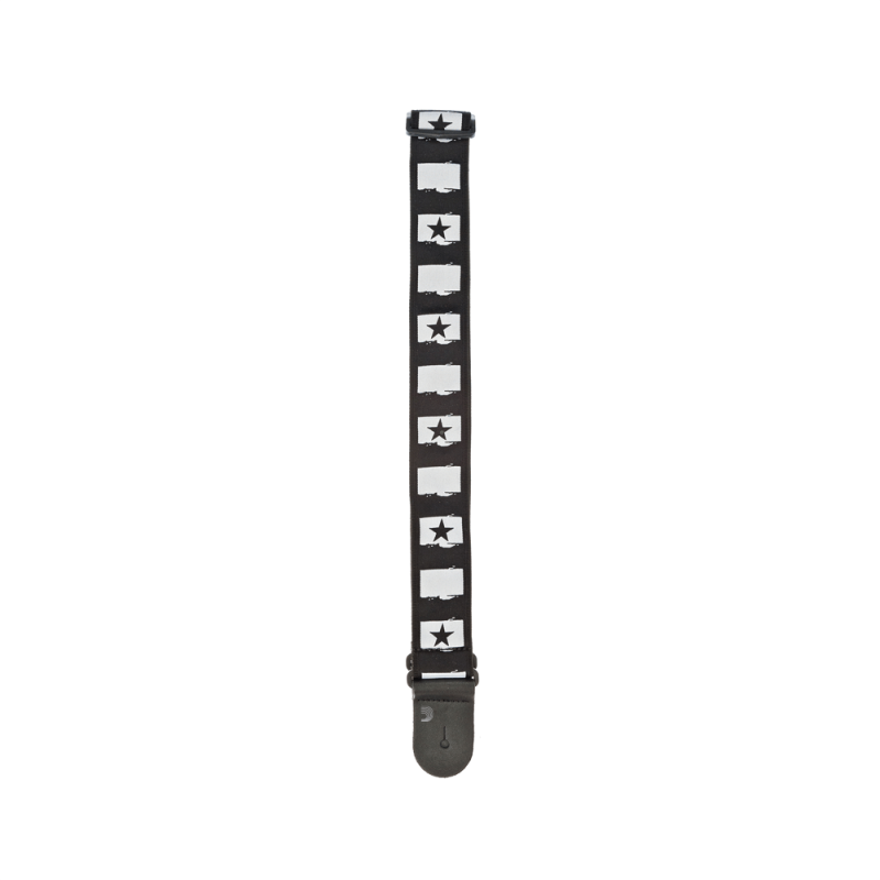 D`ADDARIO 50C01 NYLON WOVEN GUITAR STRAP (ROCK STAR)