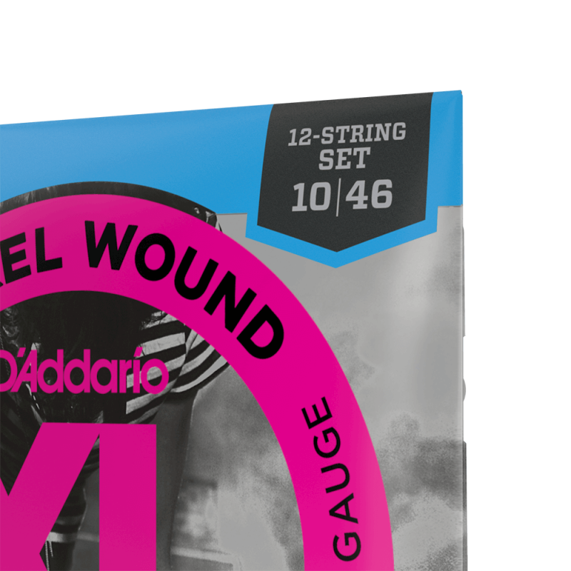 D‘ADDARIO EXL150 XL NICKEL WOUND REGULAR LIGHT 12-STRING (10-46) Струни для електрогітари
