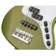 SADOWSKY MetroExpress 21-Fret Hybrid P/J Bass, Maple, 5-String (Solid Sage Green Metallic Satin) Бас-гітара