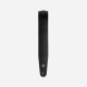 D`ADDARIO 25L00-DX DELUXE LEATHER GUITAR STRAP (BLACK)