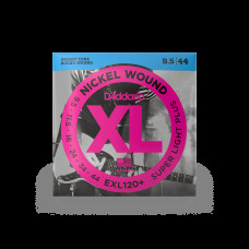 D‘ADDARIO EXL120+ XL NICKEL WOUND SUPER LIGHT PLUS (9.5-44) Струни для електрогітари