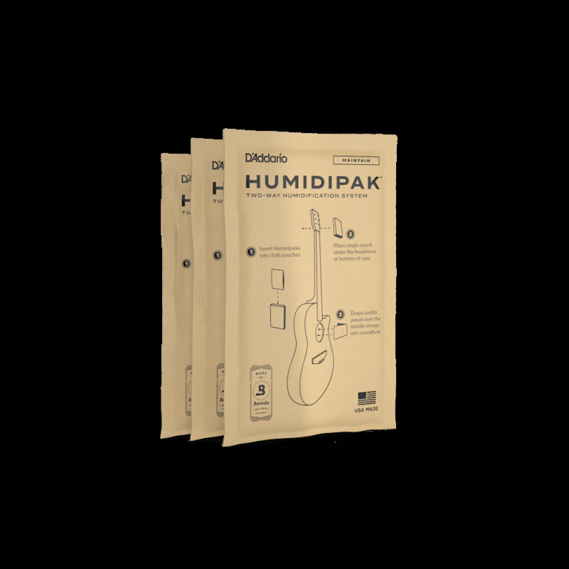 D`ADDARIO PW-HPRP-03 Two-Way Humidification Replacement 3-Pack