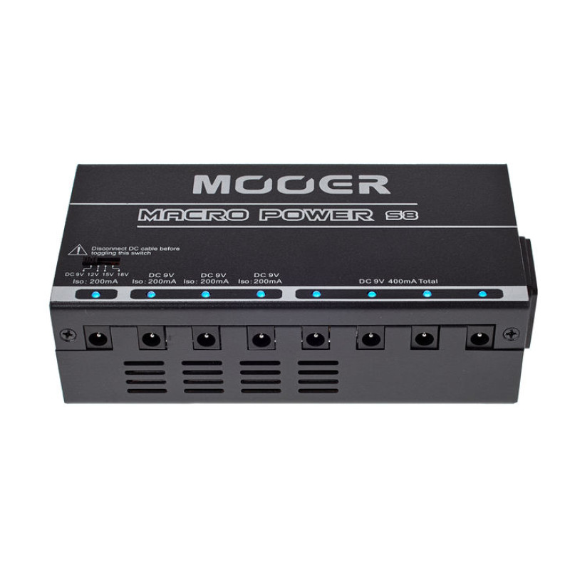 MOOER MACRO POWER S8 Блок питания для гитарных педалей