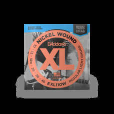 D‘ADDARIO EXL110W XL NICKEL WOUND REGULAR LIGHT WOUND 3RD (10-46) Струни для електрогітари