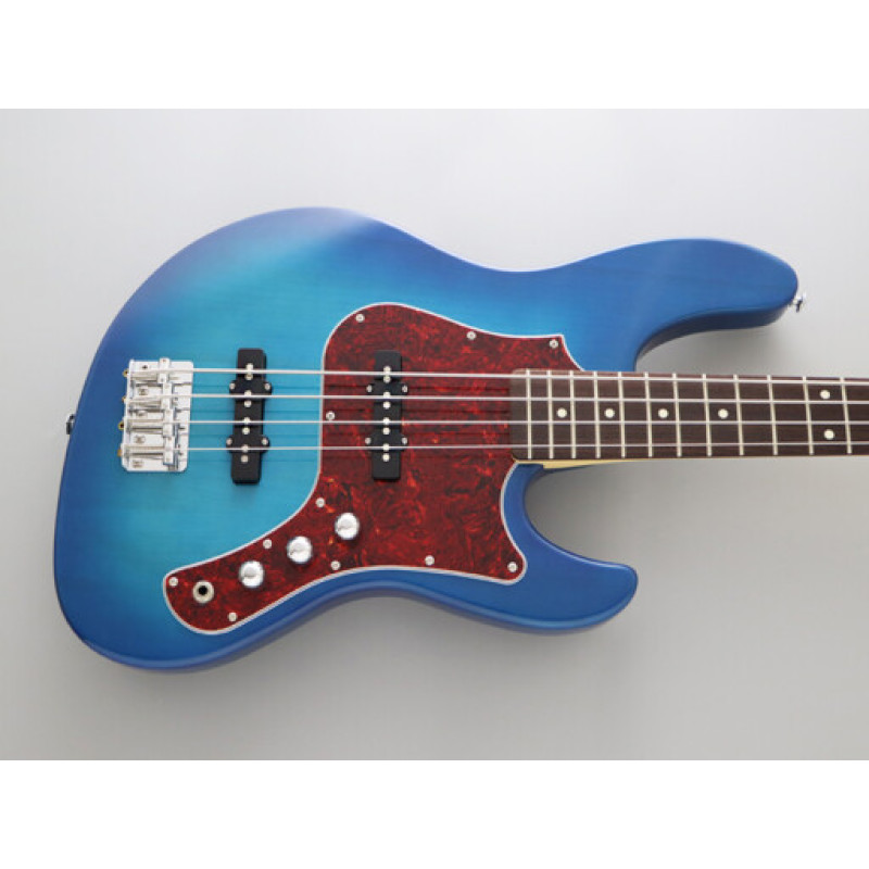 FGN BMJ2-R Mightty Jazz Boundary Series (Transparent Blue Sunburst)