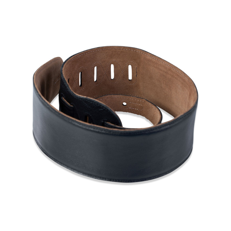 LEVY'S M4GF-BLK CLASSICS SERIES PADDED GARMENT LEATHER BASS STRAP (BLACK) Ремінь для гітари