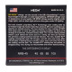 DR STRINGS NEON Red Bass - Medium (45-105) Струни для бас-гітари