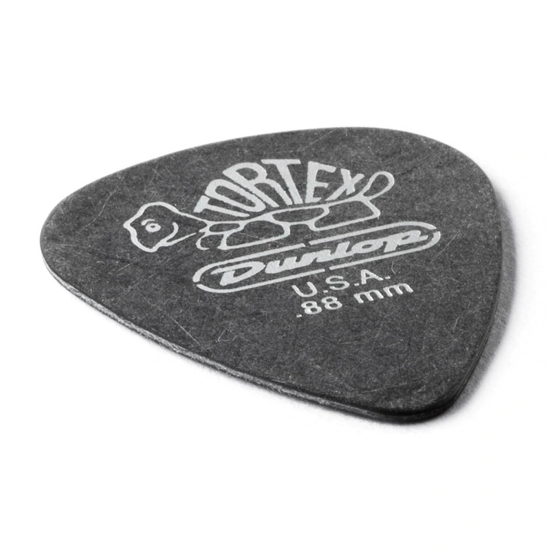 DUNLOP TORTEX PITCH BLACK STANDARD PICK .88MM Медіатори