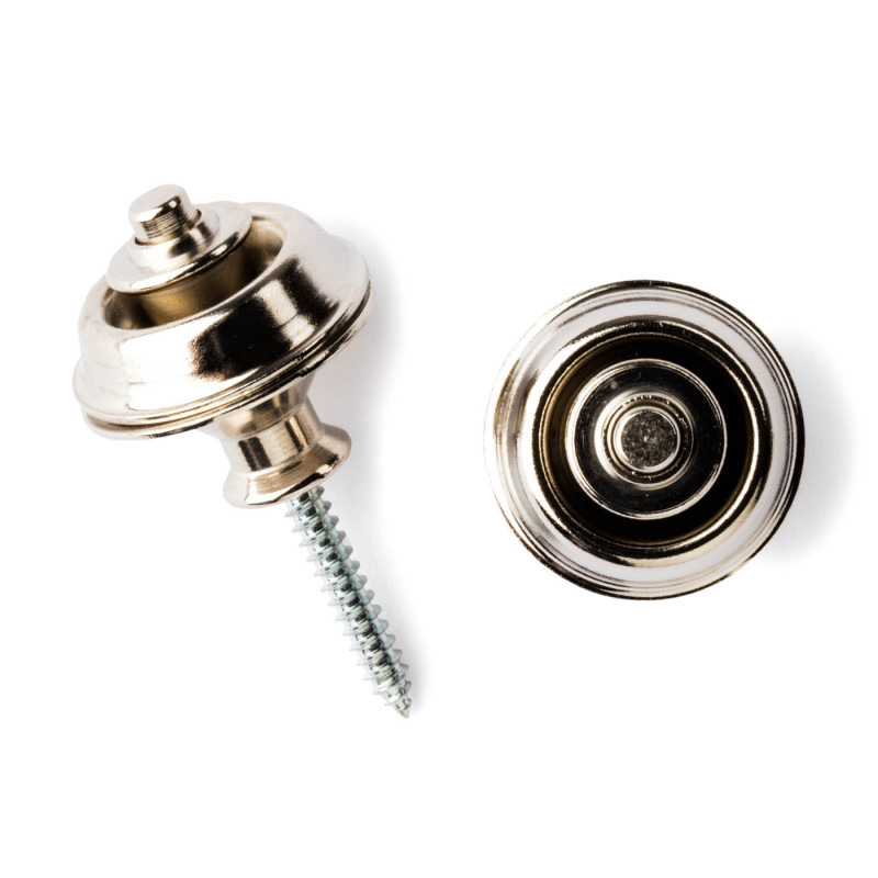 DUNLOP SLS1031N STRAPLOK STRAP RETAINERS DUAL DESIGN - NICKEL