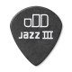 DUNLOP TORTEX PITCH BLACK JAZZ III PICK 1.14MM Медіатори