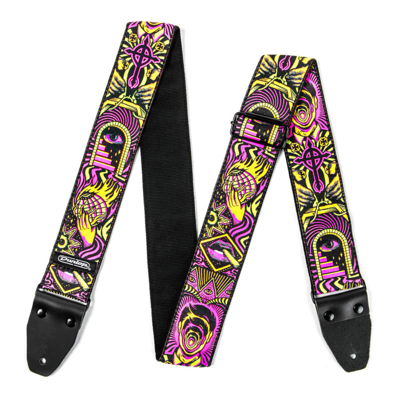 DUNLOP ILD03 ILOVEDUST HEADSPACE ORANGE STRAP Ремінь для гітари