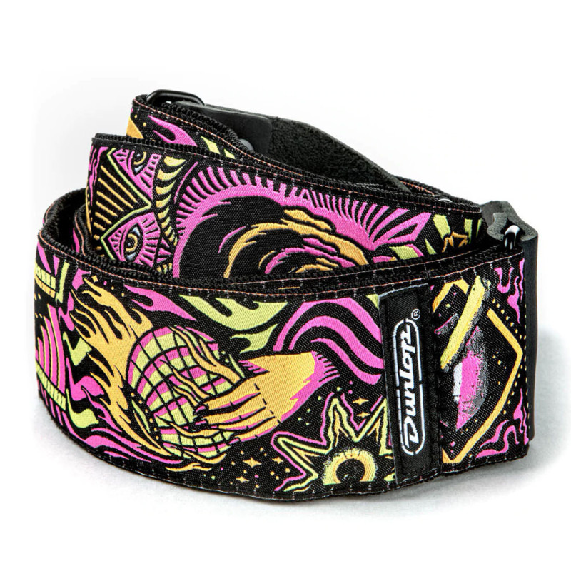 DUNLOP ILD03 ILOVEDUST HEADSPACE ORANGE STRAP Ремінь для гітари