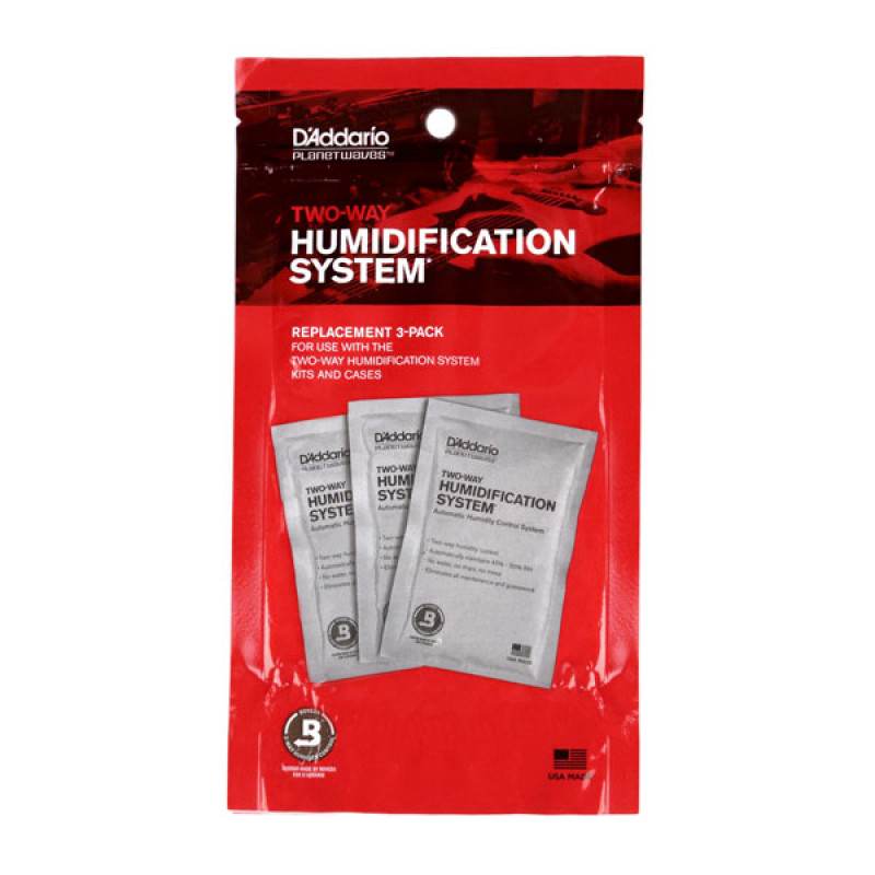 D`ADDARIO PW-HPRP-03 Two-Way Humidification Replacement 3-Pack