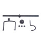 ROCKSTAND RS20931 B - Acoustic Guitar Wall Hanger, horizontal