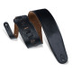 LEVY'S M4GF-BLK CLASSICS SERIES PADDED GARMENT LEATHER BASS STRAP (BLACK) Ремінь для гітари