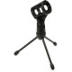 GATOR FRAMEWORKS GFW-MIC-0251 Wireless Mic Mini Tripod Desktop Stand
