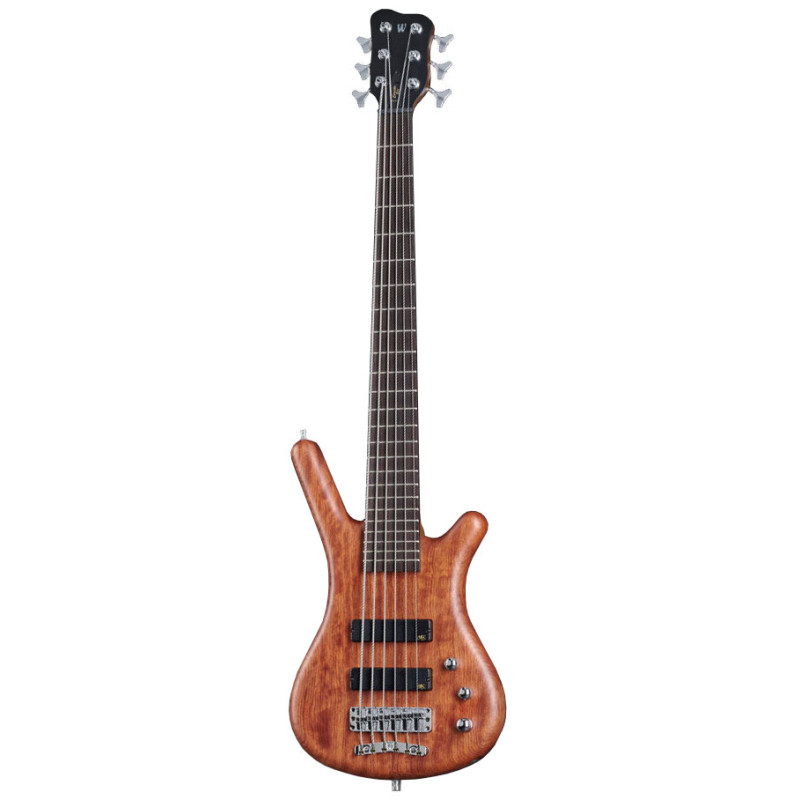 WARWICK Teambuilt Pro Series Corvette Bubinga, 6-String, Active (Natural Transparent Satin) Бас-гітара