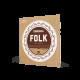 D‘ADDARIO EJ32 FOLK NYLON Ball End Silver Wound / Black Treble Струни для класичної гітари