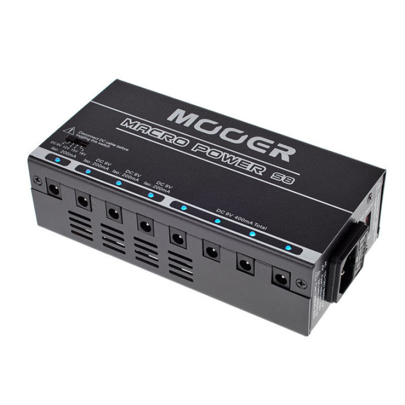 MOOER MACRO POWER S8 Блок питания для гитарных педалей
