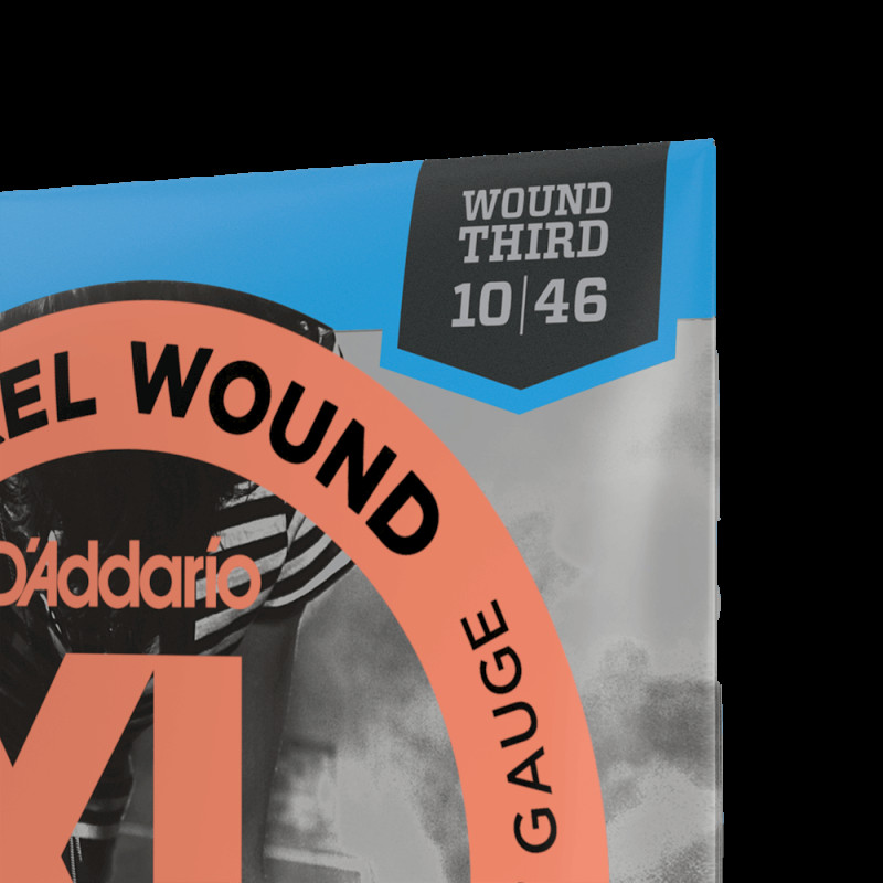 D‘ADDARIO EXL110W XL NICKEL WOUND REGULAR LIGHT WOUND 3RD (10-46) Струни для електрогітари