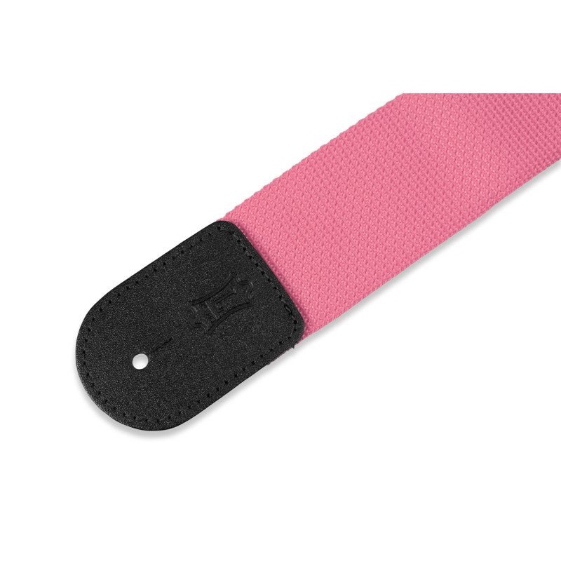 LEVY'S M8POLY-PNK CLASSICS SERIES POLYPROPYLENE GUITAR STRAP (PINK) Ремінь для гітари