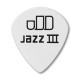 DUNLOP TORTEX WHITE JAZZ III PICK 1.0MM Медіатори
