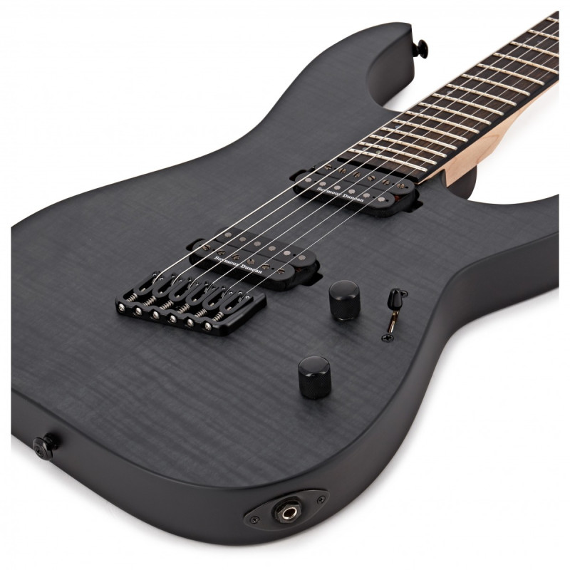 LTD M-1000 MULTI-SCALE FM (See Thru Black Satin)