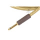 FENDER CABLE DELUXE SERIES 18.6' ANGLED TWEED Кабель інструментальний