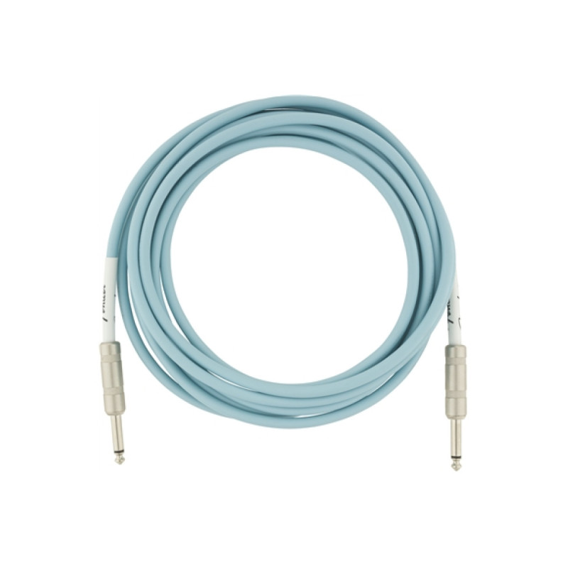 FENDER CABLE ORIGINAL SERIES 10' DAPHNE BLUE Кабель інструментальний