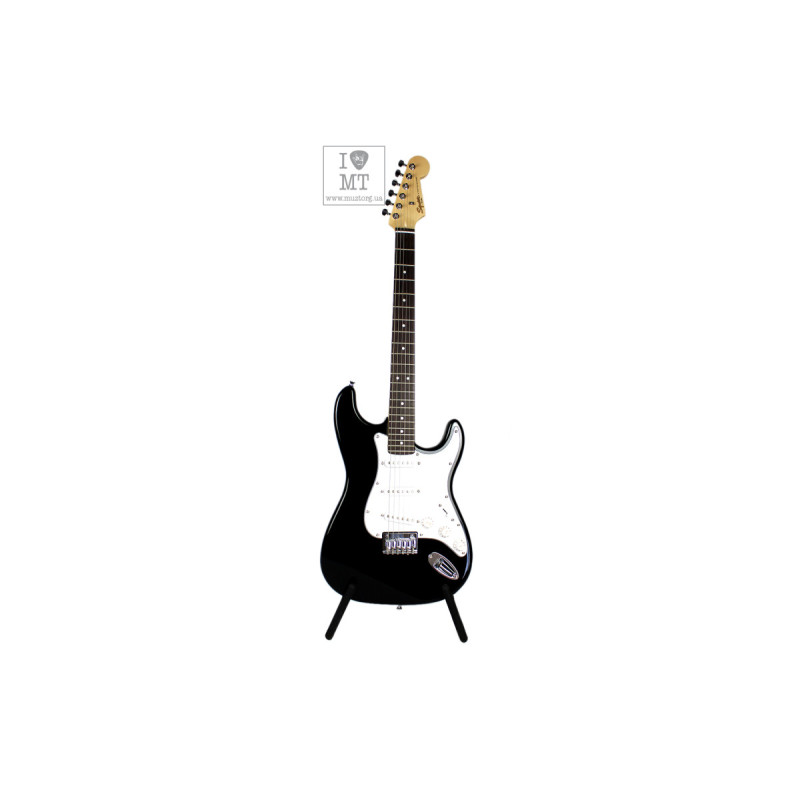 SQUIER by FENDER MM STRAT HT BLACK Электрогитара