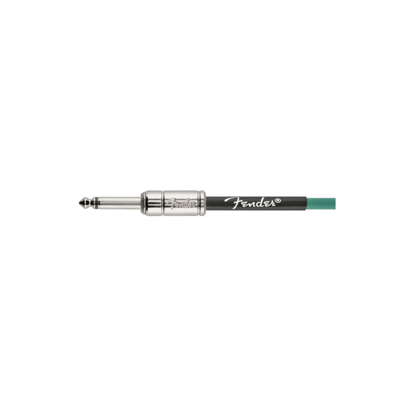 FENDER CABLE CONTOUR SERIES 15' SHERWOOD GREEN Кабель інструментальний