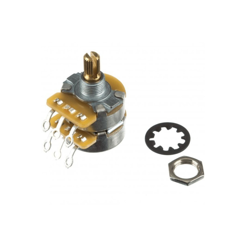 FENDER DUAL 500K/250K SPLIT SHAFT POTENTIOMETER Потенціометр