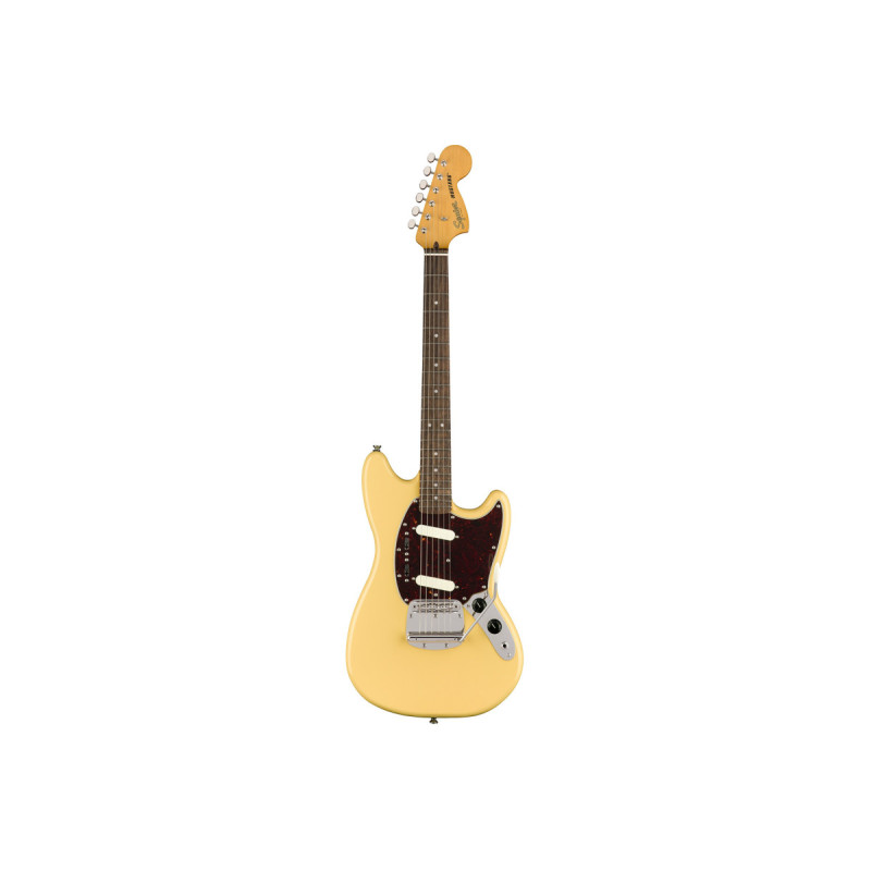 SQUIER by FENDER CLASSIC VIBE '60s MUSTANG LR VINTAGE WHITE Электрогитара