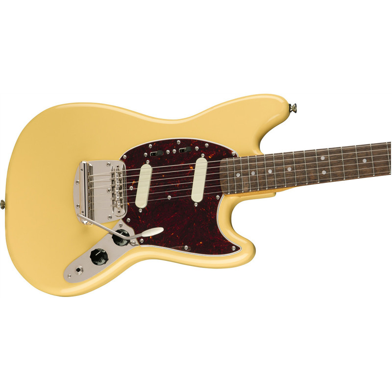 SQUIER by FENDER CLASSIC VIBE '60s MUSTANG LR VINTAGE WHITE Электрогитара