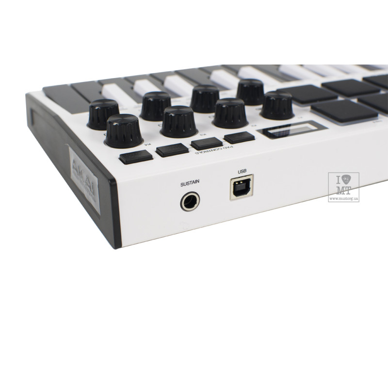 AKAI MPK MINI MK3 White MIDI клавиатура