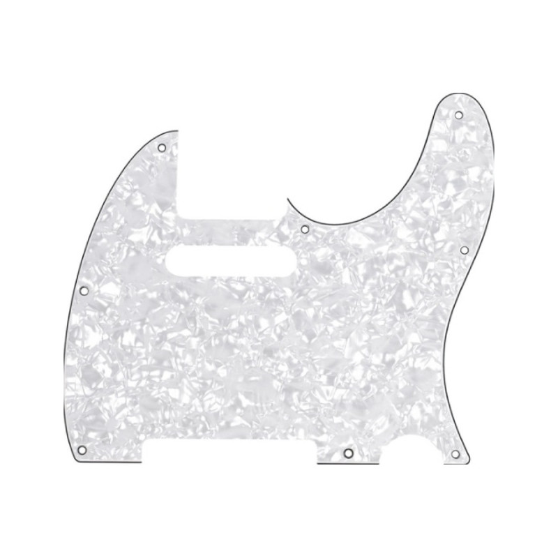 FENDER PICKGUARD ДЛЯ TELECASTER 4-PLY WHITE PEARL Пикгард