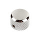 FENDER AMERICAN VINTAGE 62' JAZZ BASS UPPER CONTROL KNOB CHROME Ручка потенціометра