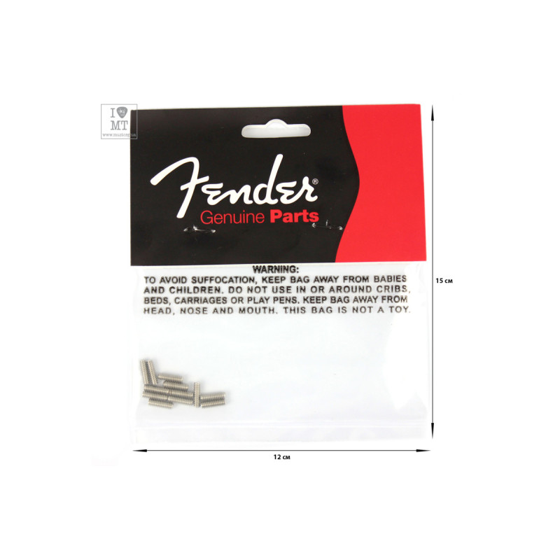 FENDER BASS BRIDGE SADDLE SCREWS Набір гвинтів для сідел