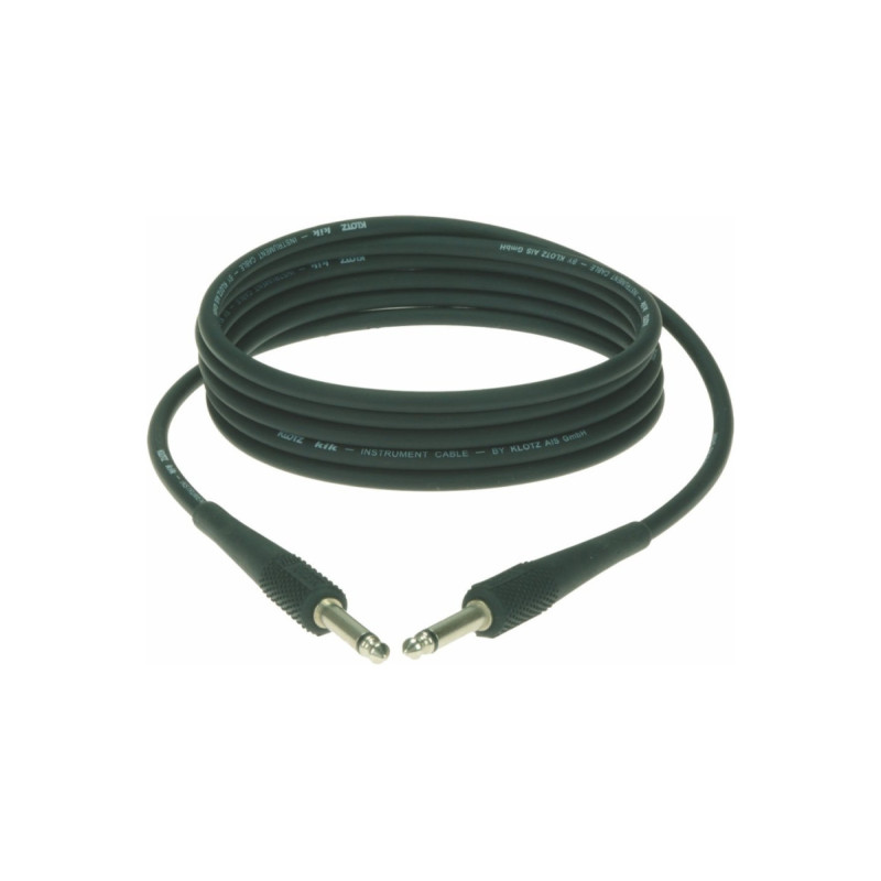Кабель инструментальный KLOTZ KIK INSTRUMENT CABLE BLACK 3 M