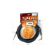 Кабель інструментальний KLOTZ 59 VINTAGE PRO GUITAR CABLE ANGLED 6 M