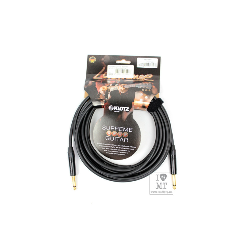 KLOTZ LAGRANGE INSTRUMENT CABLE BLACK 6 M Кабель инструментальный