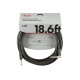 FENDER CABLE PROFESSIONAL SERIES 18.6' ANGLED BLACK Кабель інструментальний