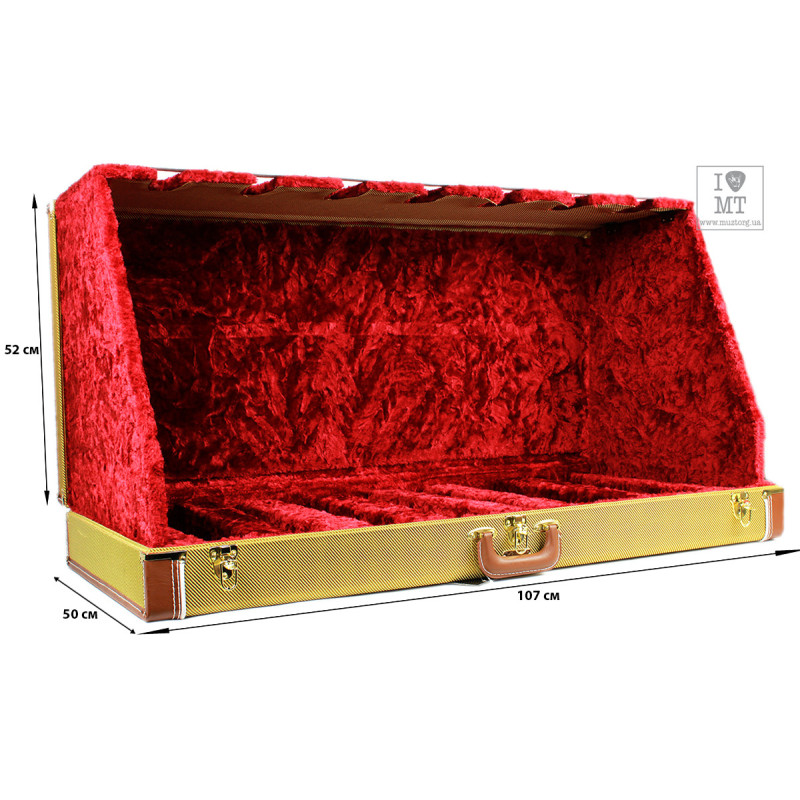 FENDER CLASSIC SERIES CASE STAND TWEED 7 GUITAR Стенд гітарний